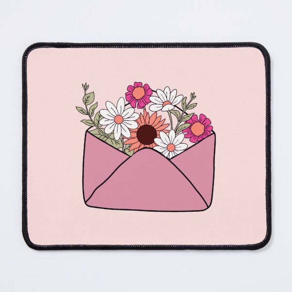 Item preview, Pink Letter of Flowers designed and sold by Muhashii Mu.