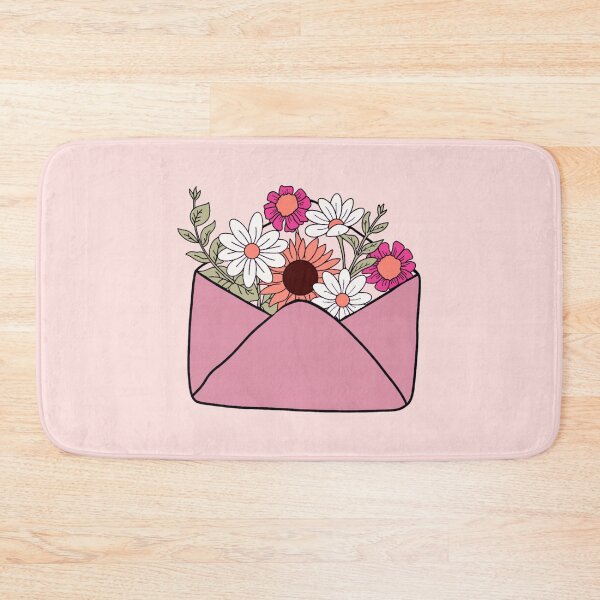 Item preview, Pink Letter of Flowers designed and sold by Muhashii Mu.