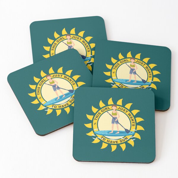 Item preview, Funny paddleboarding  This girl just wants to have sun   designed and sold by YaRootDN.