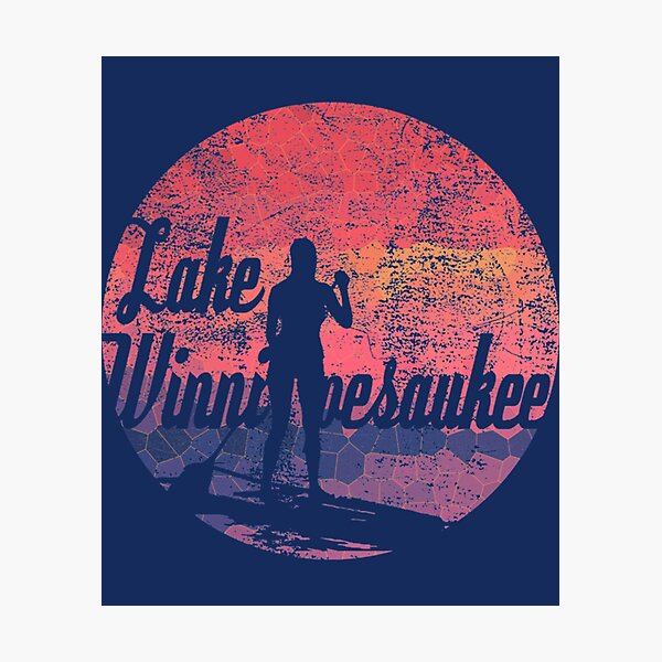 Item preview, Lake Winnipesaukee Paddleboard  Fitted Scoop  designed and sold by YaRootDN.