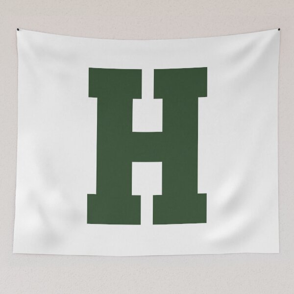 Item preview, Alphabet, Green H, Sports letter H designed and sold by TheCultStuff.