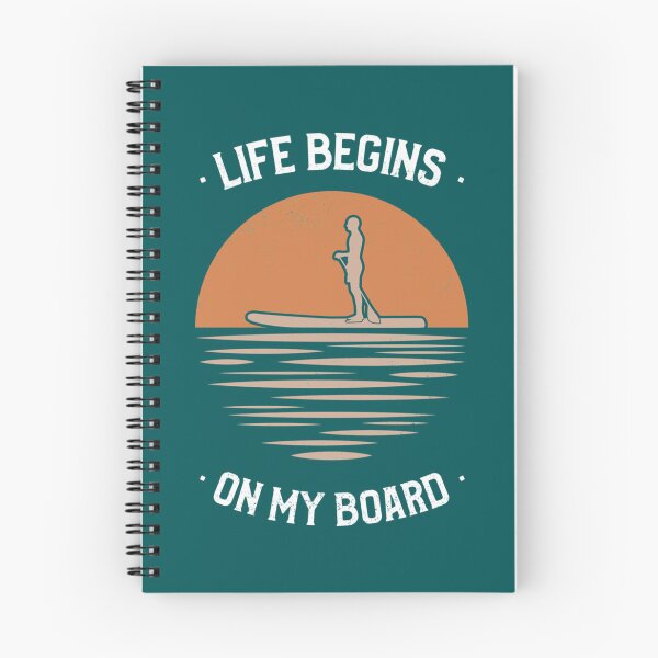 Item preview, Life begins on my board - SUP   designed and sold by YaRootDN.