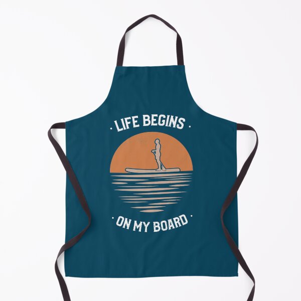 Item preview, Life begins on my board - SUP   designed and sold by YaRootDN.