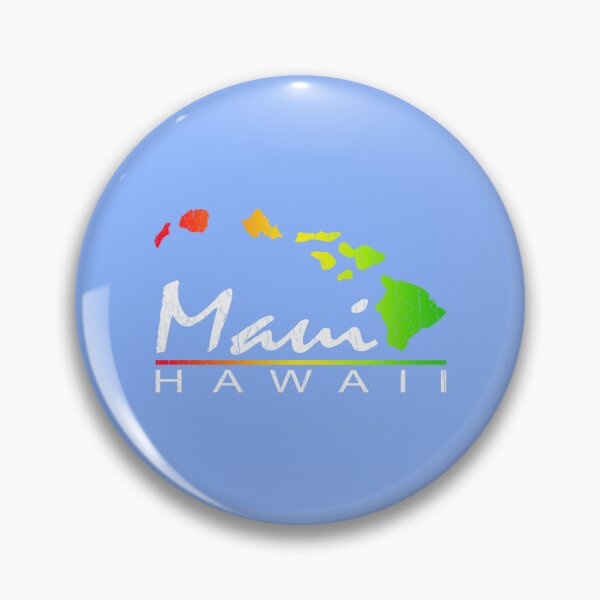 Item preview, Maui - Hawaiian Islands (Vintage Distressed Look)   designed and sold by YaRootDN.