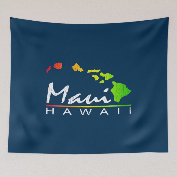 Item preview, Maui - Hawaiian Islands (Vintage Distressed Look)   designed and sold by YaRootDN.