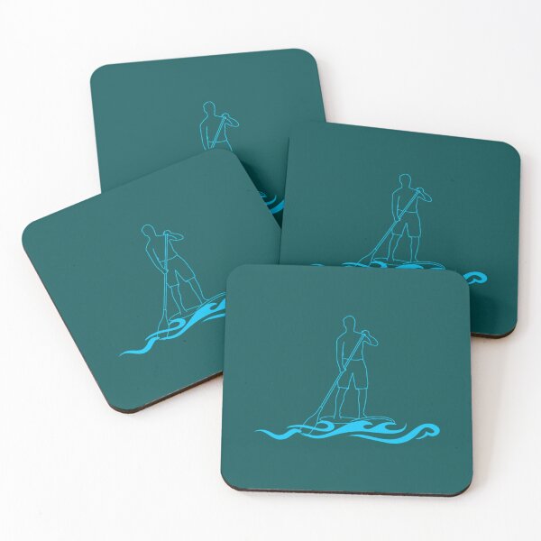 Item preview, Stylised Stand Up Paddle Board SUP Rider   designed and sold by YaRootDN.