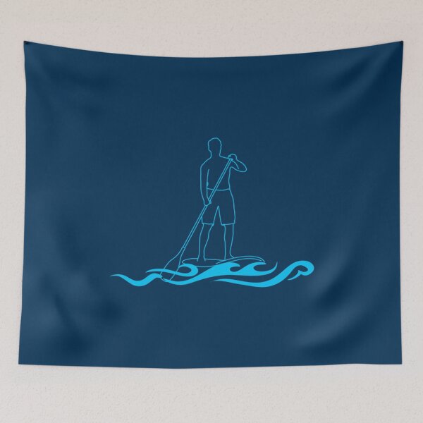 Item preview, Stylised Stand Up Paddle Board SUP Rider   designed and sold by YaRootDN.
