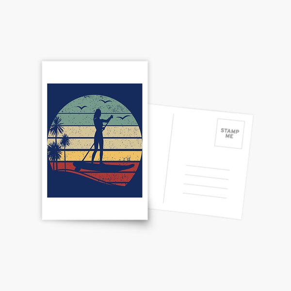 Item preview, Sunset Stand Up Paddle Board - SUP Water Sports    designed and sold by YaRootDN.