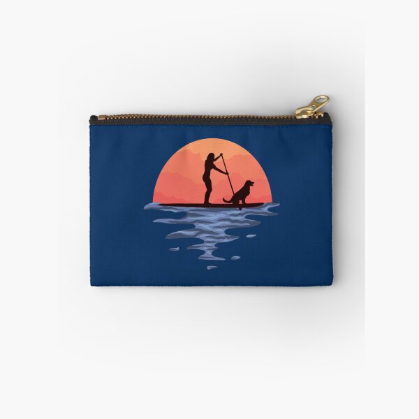Item preview, Sunset Stand Up Paddle Dog And Girl   designed and sold by YaRootDN.