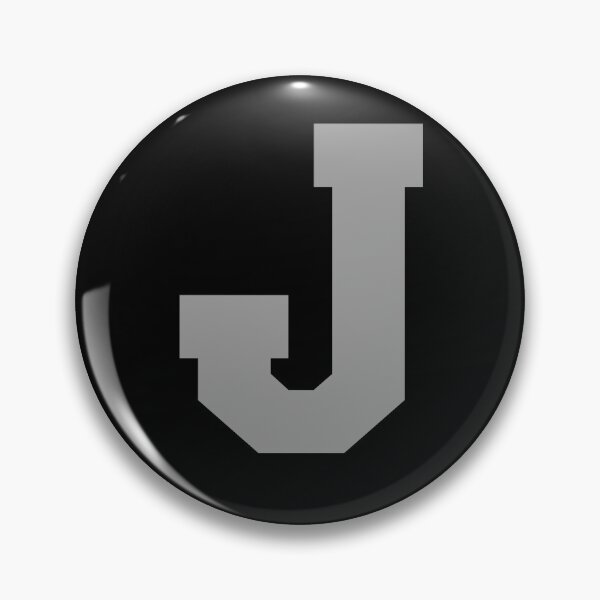 Item preview, Alphabet, Silver J, Sports letter J designed and sold by TheCultStuff.