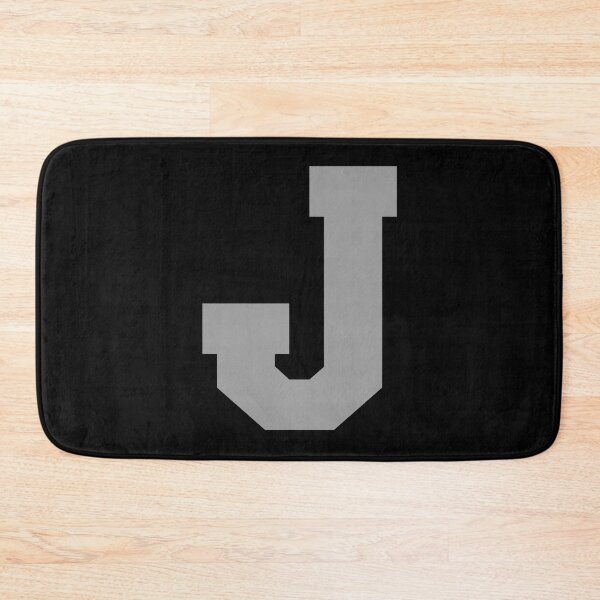 Item preview, Alphabet, Silver J, Sports letter J designed and sold by TheCultStuff.