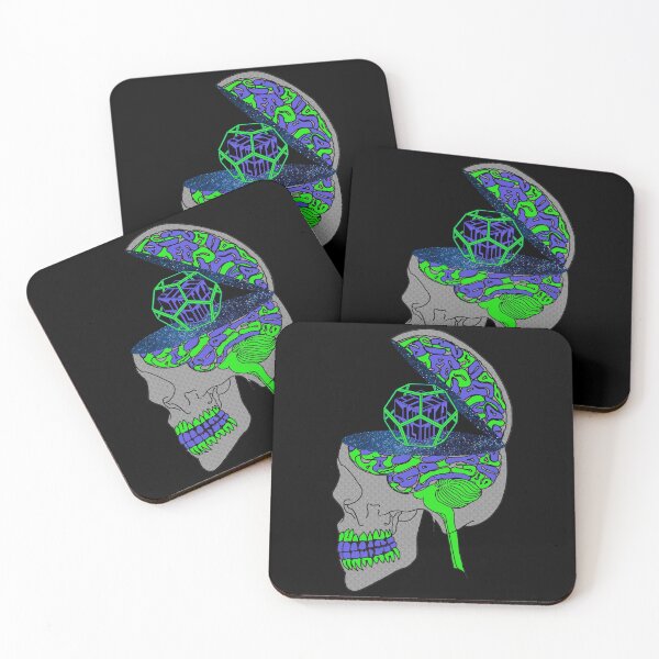 Item preview, Splitting Blue&Green Brain Damage designed and sold by createVisions.