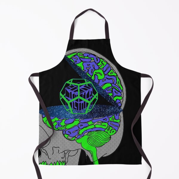 Item preview, Splitting Blue&Green Brain Damage designed and sold by createVisions.