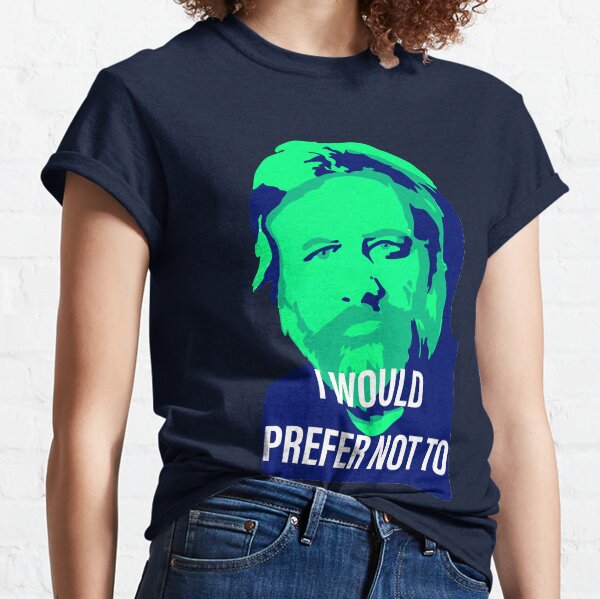 Vista previa del artículo con la obra «Intelectuales influyentes civilizados Científicos Zizek: preferiría no hacer regalos lindos», diseñado y vendido por Mronaldoicel9.