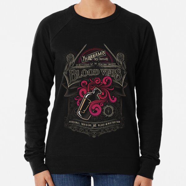 Yharnam's Blood Vials Lightweight Sweatshirt