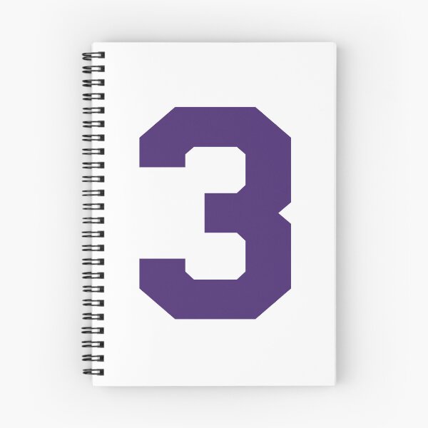 Item preview, Number 3, Purple three, Sports number 3 designed and sold by TheCultStuff.