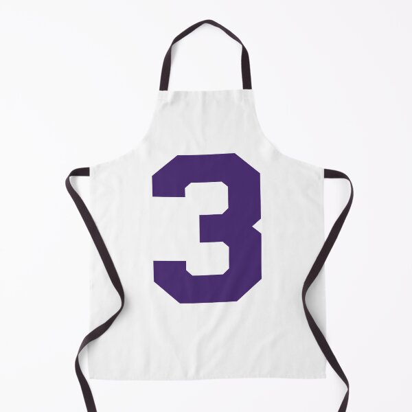 Item preview, Number 3, Purple three, Sports number 3 designed and sold by TheCultStuff.