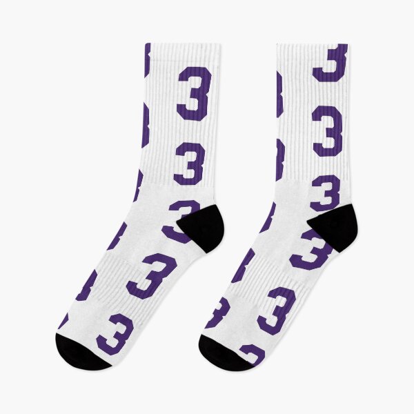 Item preview, Number 3, Purple three, Sports number 3 designed and sold by TheCultStuff.