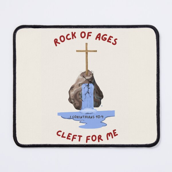 Item preview, Hymn Rock of Ages 1 Corinthians 10:4 designed and sold by RhondaCGoins.