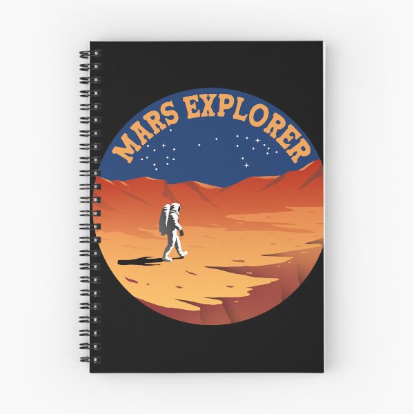 Aperçu de l'œuvre Explorateur de Mars créée et vendue par Marsdk Art.