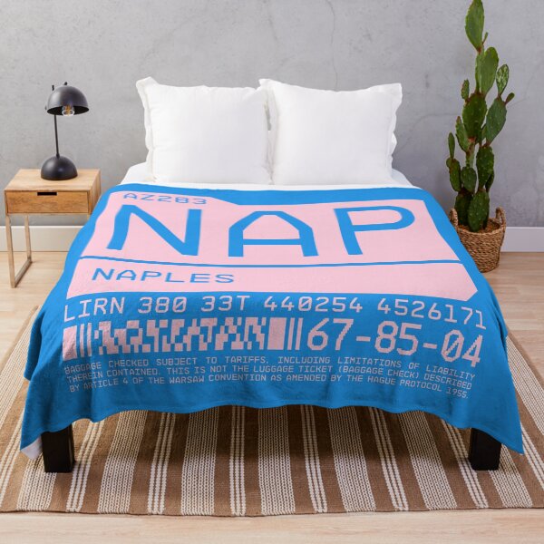 Artikelvorschau, Luggage Tag C - NAP Naples Italy entworfen und verkauft von VoodooCircus.