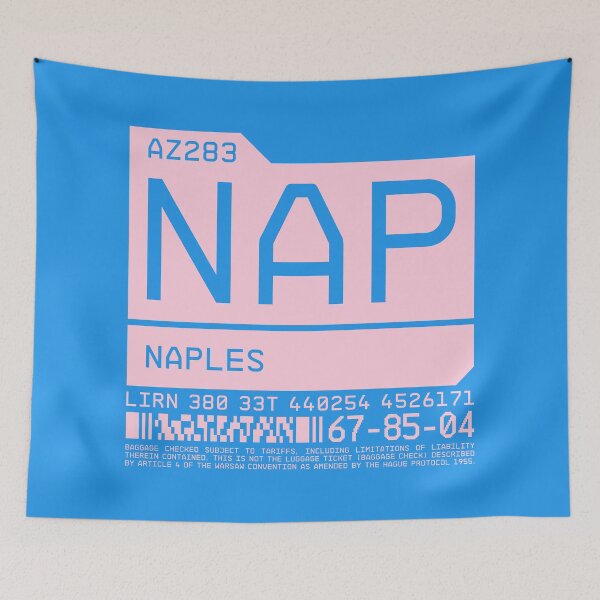 Item preview, Luggage Tag C - NAP Naples Italy designed and sold by VoodooCircus.