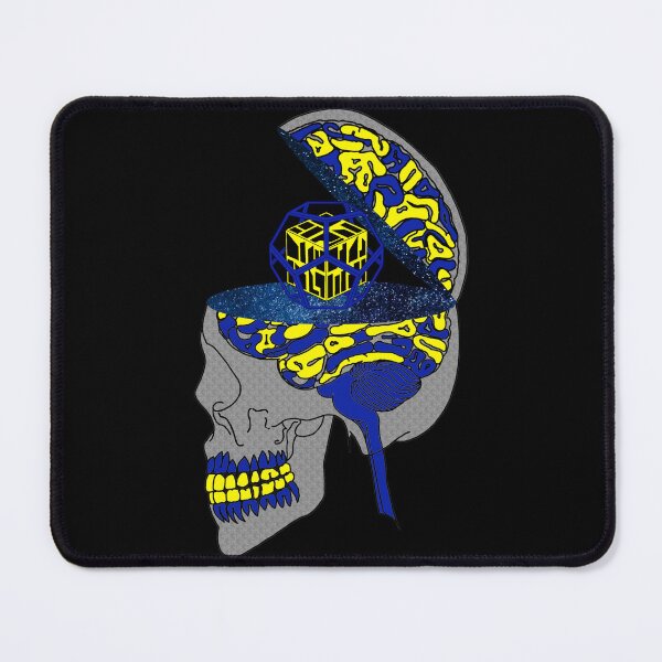 Item preview, Splitting Yellow&Blue Brain Damage designed and sold by createVisions.