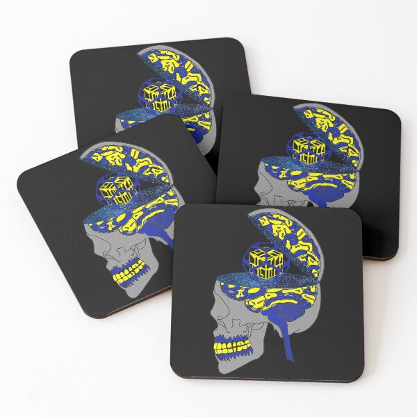 Item preview, Splitting Yellow&Blue Brain Damage designed and sold by createVisions.