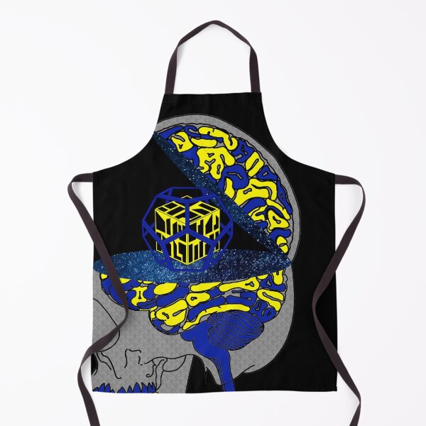 Item preview, Splitting Yellow&Blue Brain Damage designed and sold by createVisions.