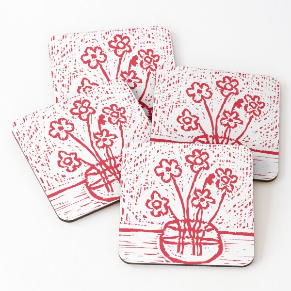 Item preview, Fay Pilon, Australia, 'Still' Hand printed linocut. designed and sold by WaterProject.