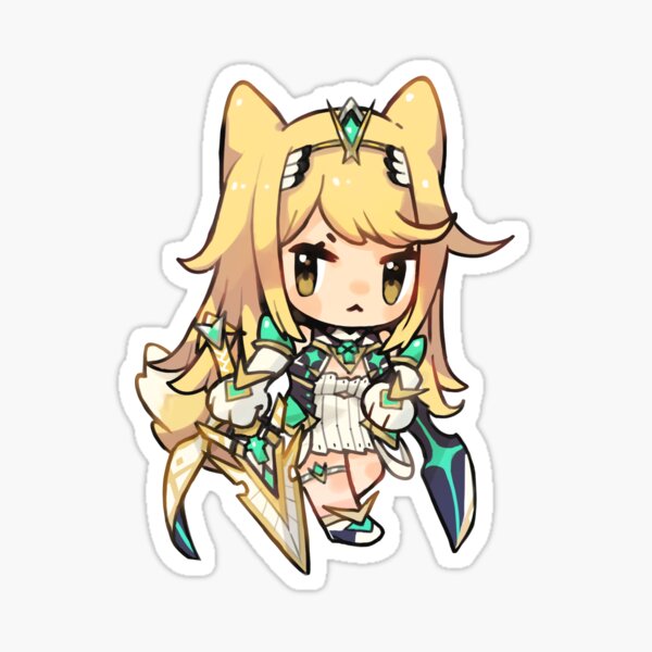 Item preview, Mythra Chibi Xenoblade 2 designed and sold by Kleshu ⟡ Koru draws .
