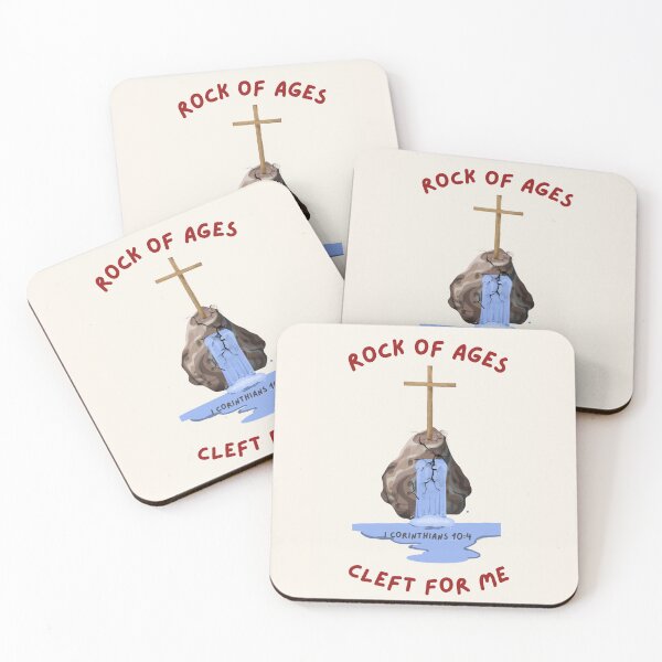 Item preview, Hymn Rock of Ages 1 Corinthians 10:4 designed and sold by RhondaCGoins.