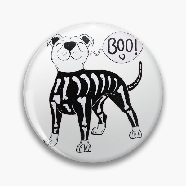 Item preview, Boo! Skeleton dog designed and sold by Jess.a.creates.
