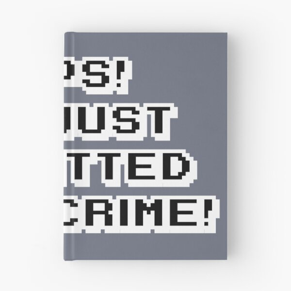 Item preview, Oops! You just committed a war crime! - Black with White Outline designed and sold by Saanis.