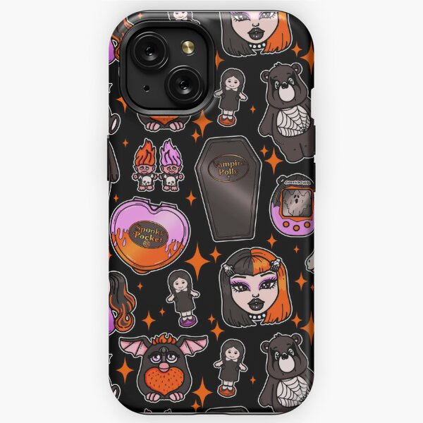 Goth Charms iPhone Case by chiara LB art