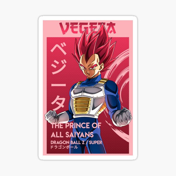 Item preview, Vegeta - The Prince Of All Saiyans designed and sold by CataclasticArts ;).