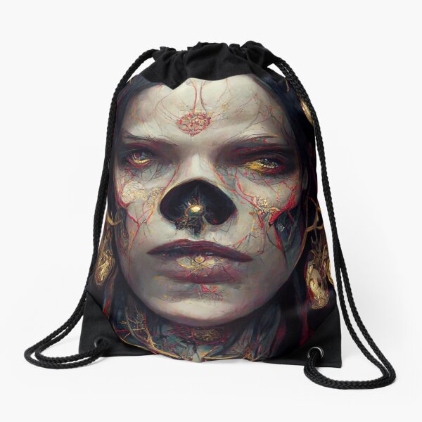 100 PORTR[AI]TS - #10 Drawstring Bag