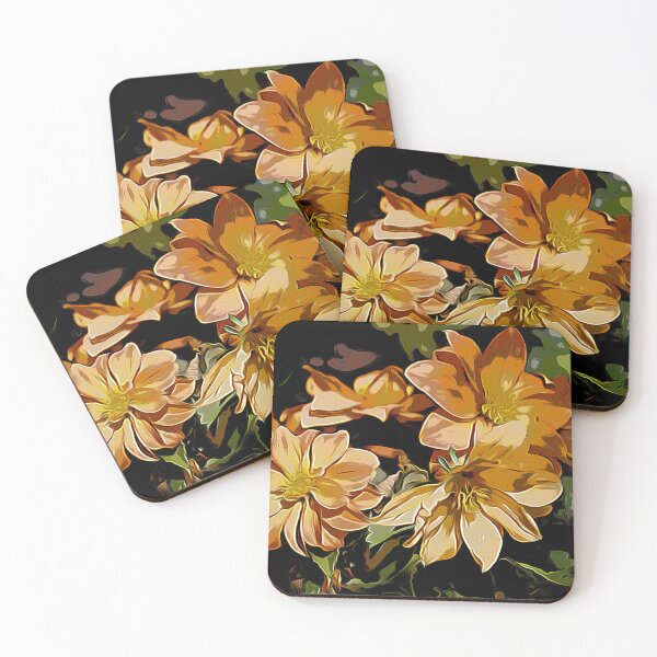 Item preview, Orange Flowers designed and sold by Colin Bentham.