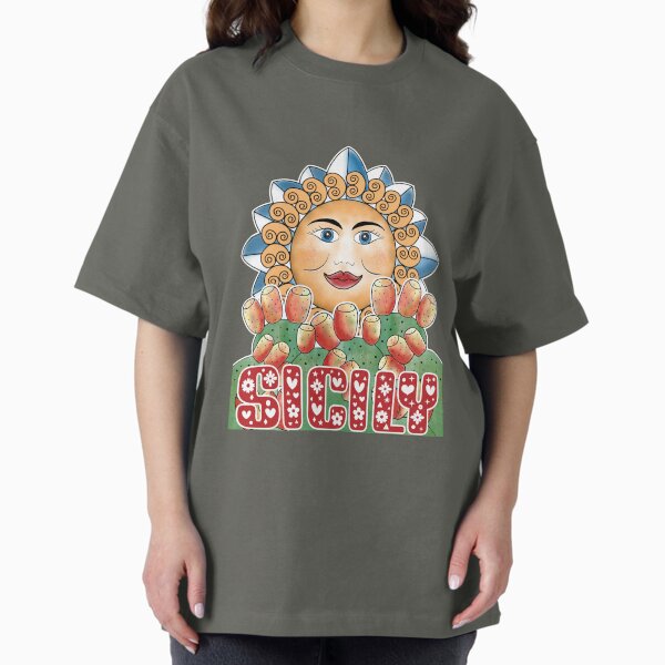 Sicilian Sun Oversized T-Shirt