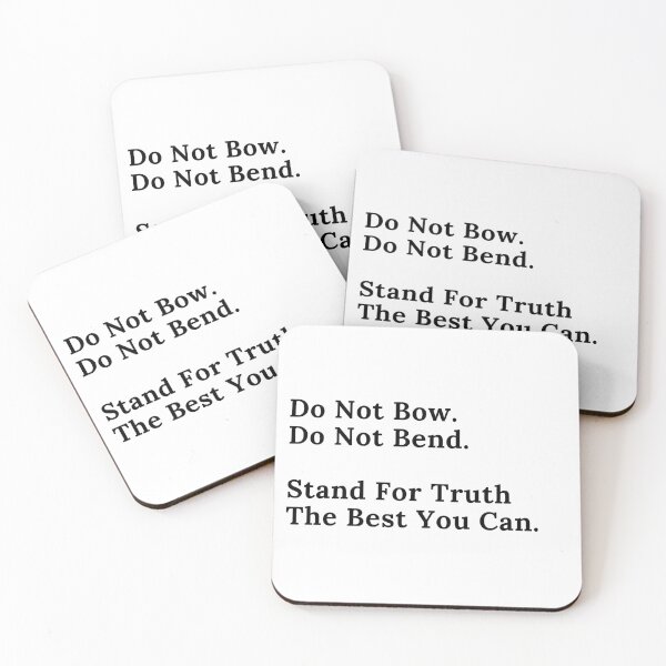 Item preview, Do Not Bow - Black Text designed and sold by TheKnightWriter.