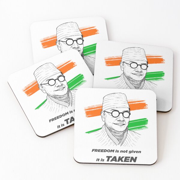 Item preview, Netaji Subhas Chandra Bose quote 1 designed and sold by Blue Bouy.