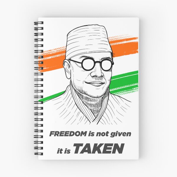Item preview, Netaji Subhas Chandra Bose quote 1 designed and sold by Blue Bouy.