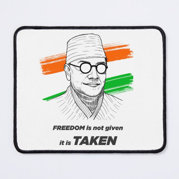 Item preview, Netaji Subhas Chandra Bose quote 1 designed and sold by Blue Bouy.