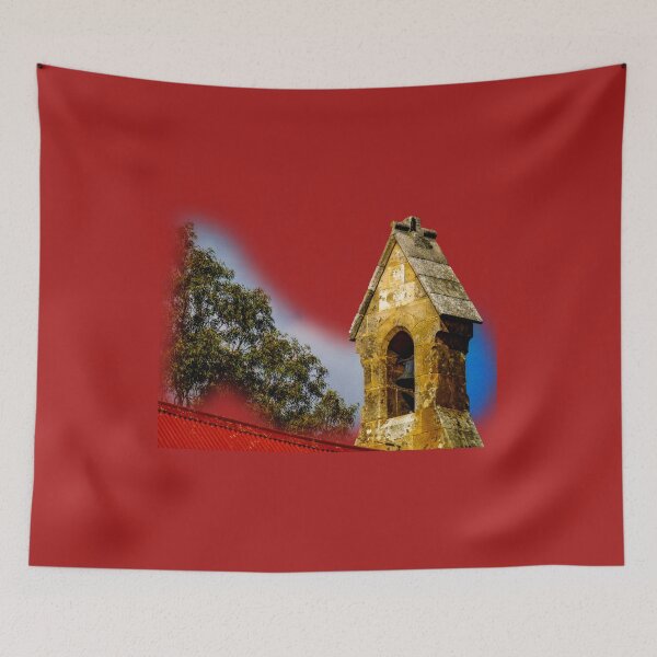 Item preview, Country church tower designed and sold by indiafrankk.