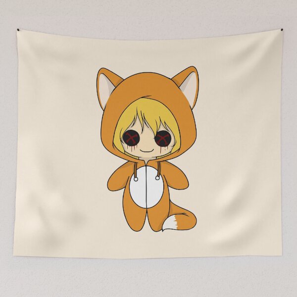 Item preview, creepypasta ben drowned fox costume doll designed and sold by EveryCuteThings.