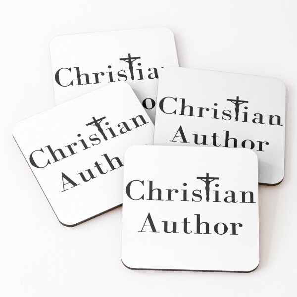 Item preview, Christian Author - Black Text designed and sold by TheKnightWriter.