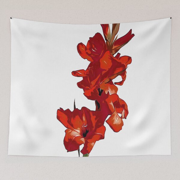 Item preview, Red Gladioli designed and sold by Colin Bentham.