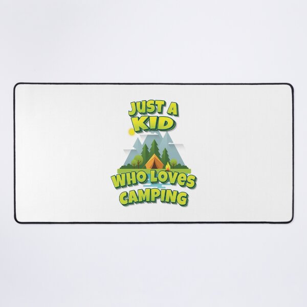Item preview, Just A Kid Who Loves Camping designed and sold by FiveNiches.