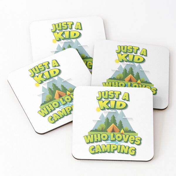 Item preview, Just A Kid Who Loves Camping designed and sold by FiveNiches.