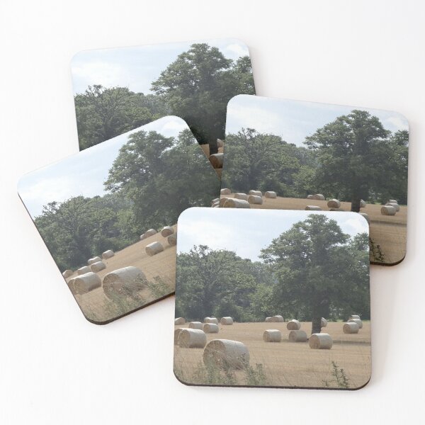 Item preview, Hay Bales in a Field designed and sold by EternalRainbow.